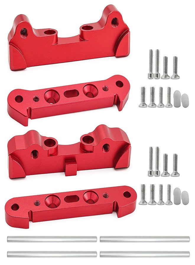 POLANTA 4Pcs Aluminum Alloy Suspension Hanger Lower Arm Mount Set Front Rear for 1/5 Arrma Kraton 8S Outcast 8S Upgrade Parts,Replace ARA330556ARA330594 ARA330588 ARA330557 - Image 4